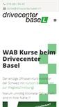 Mobile Screenshot of drivecenterbasel.ch